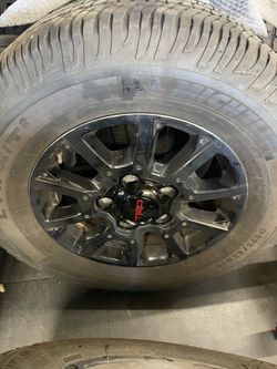 2018 Toyota Tundra TRD PRO 18” WHEELS