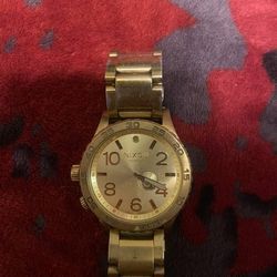 Nixon 51-30 Gold 