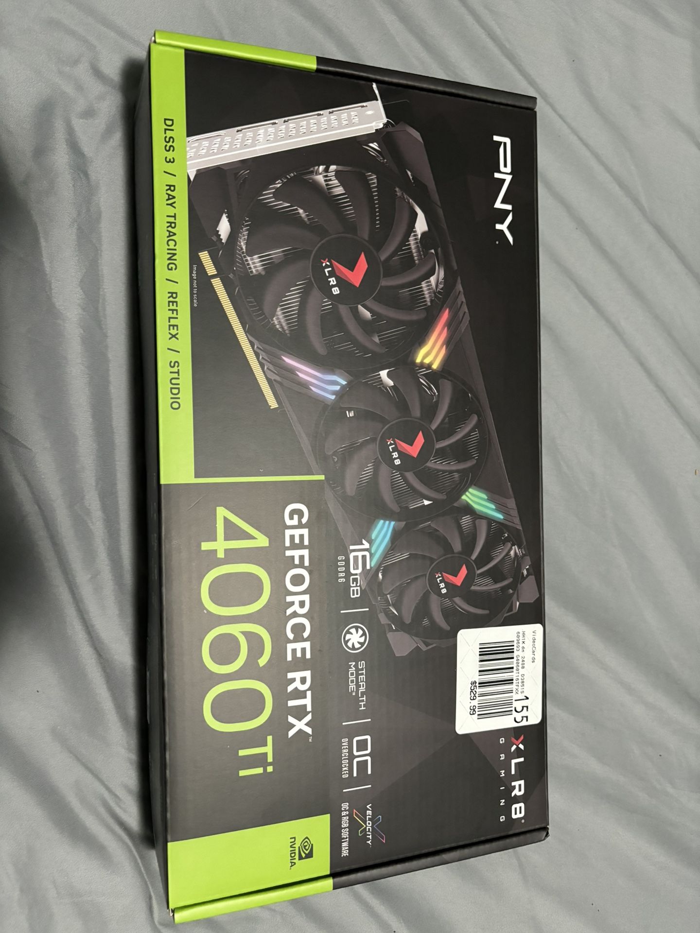 Mint barely Used PNY 4060 ti 16gb