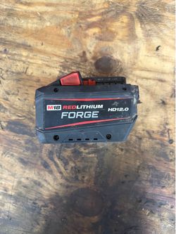 Milwaukee m18 hd 12ah forge battery