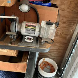 Craftsman Table grinder