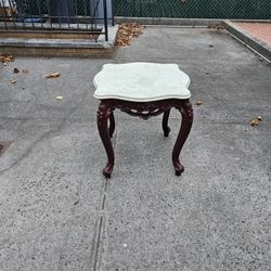 Marbletop End Table 