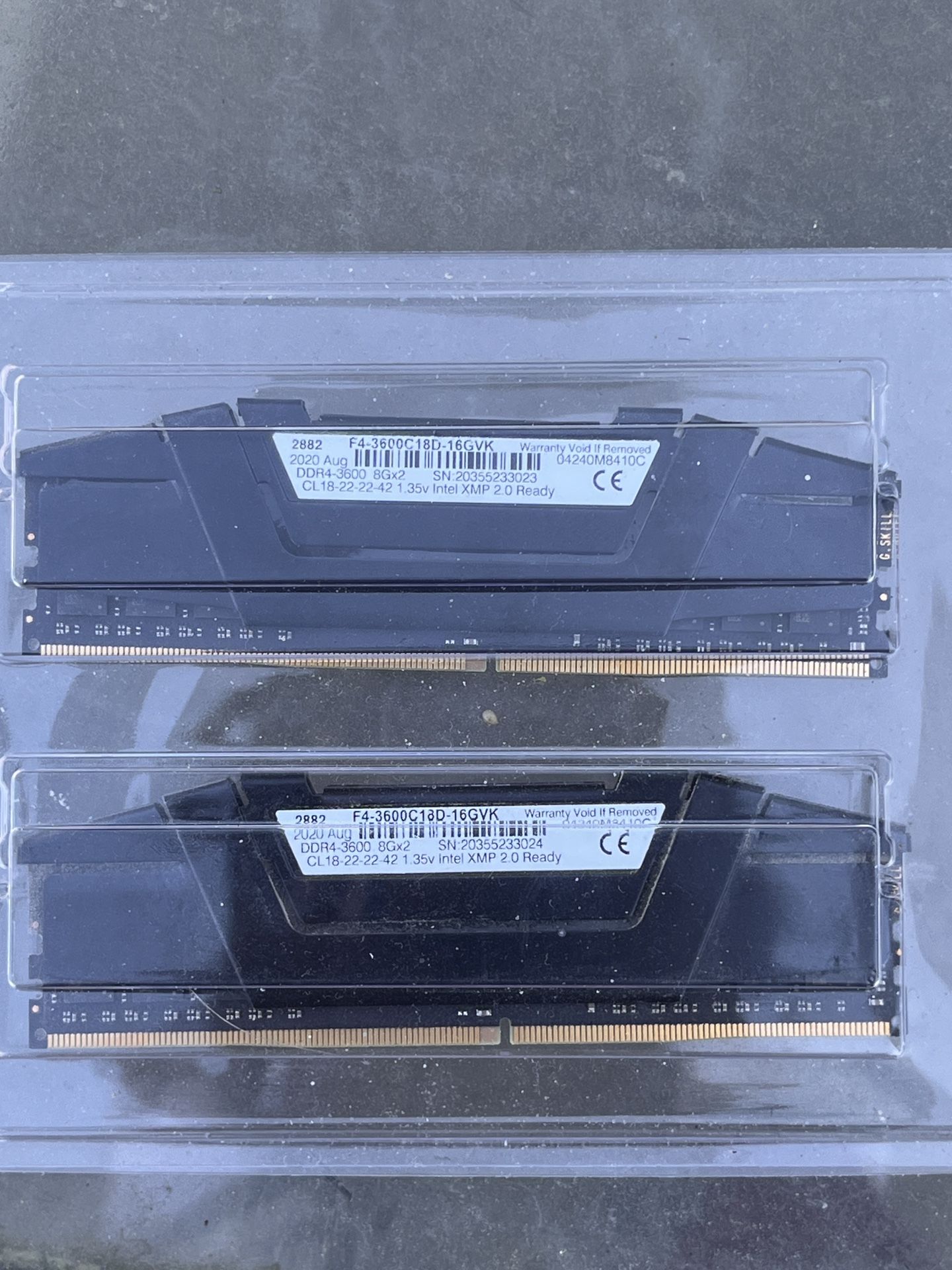 G.Skill Ripjaws 16gb