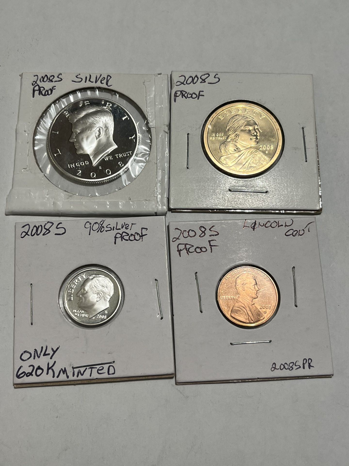 2008S Silver Proof Coins