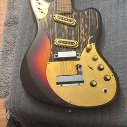 Vintage 1965 Framus STRATO DE LUXE 5/168 2-Pickup Electric Guitar Germany