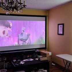 120" Projector Screen