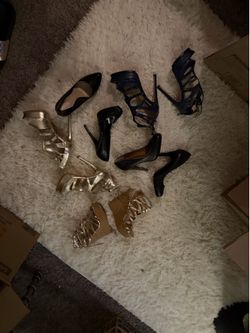 assorted shoes