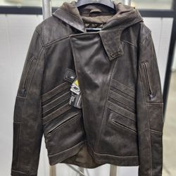 Womens Leather Jacket LARGE