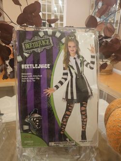 NEW Beetlejuice Halloween Costume
