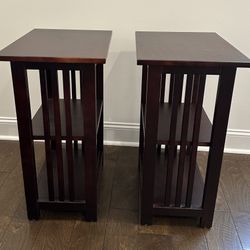 Matching Cherry Side Tables (set of 2)