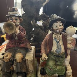 Clown Figurines 