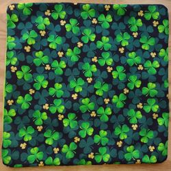 Handmade St. Patrick's Day Pillow Cover 