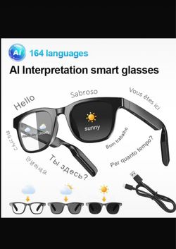 AI Interpretation Smart Glasses 164 Languages