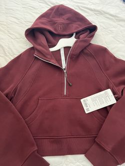 Lululemon Scuba Burgundy XS/S