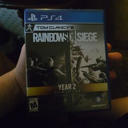 Rainbow six Siege Year 2 Gold edition  PS4 Edition