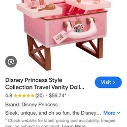 Disney Travel Vanity 
