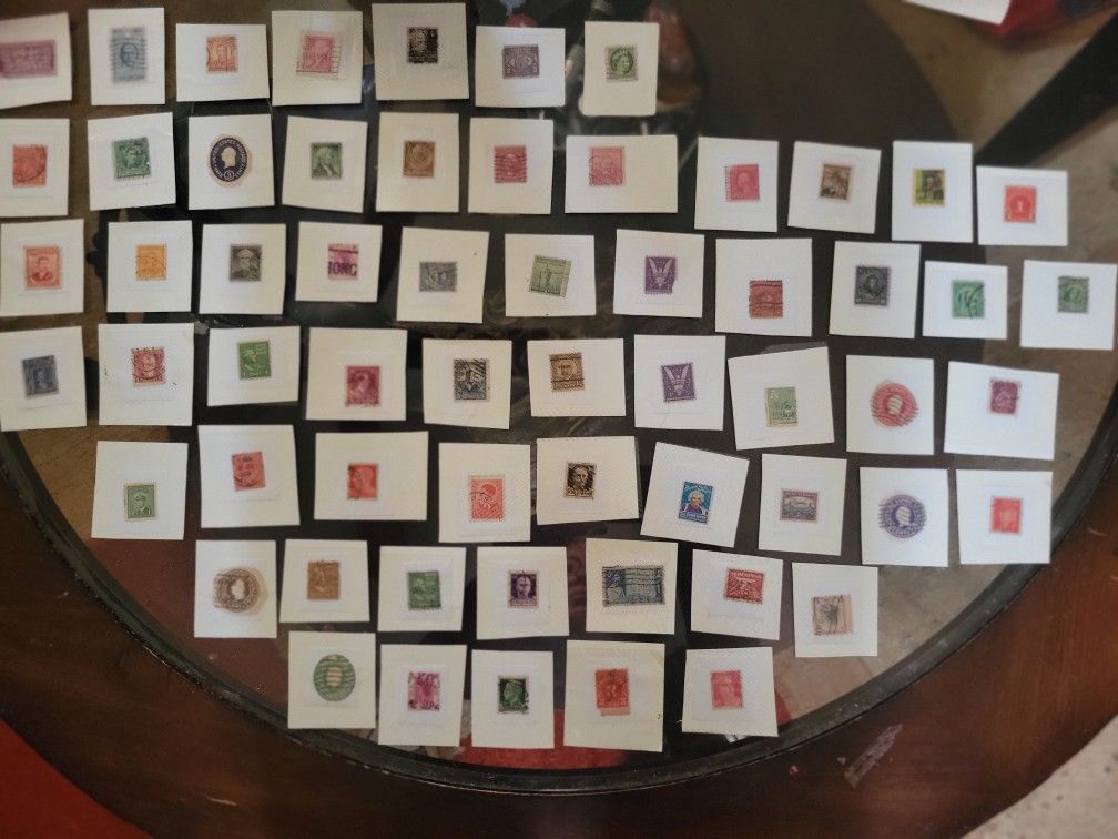 Lot Of 60. Antique World Stamps