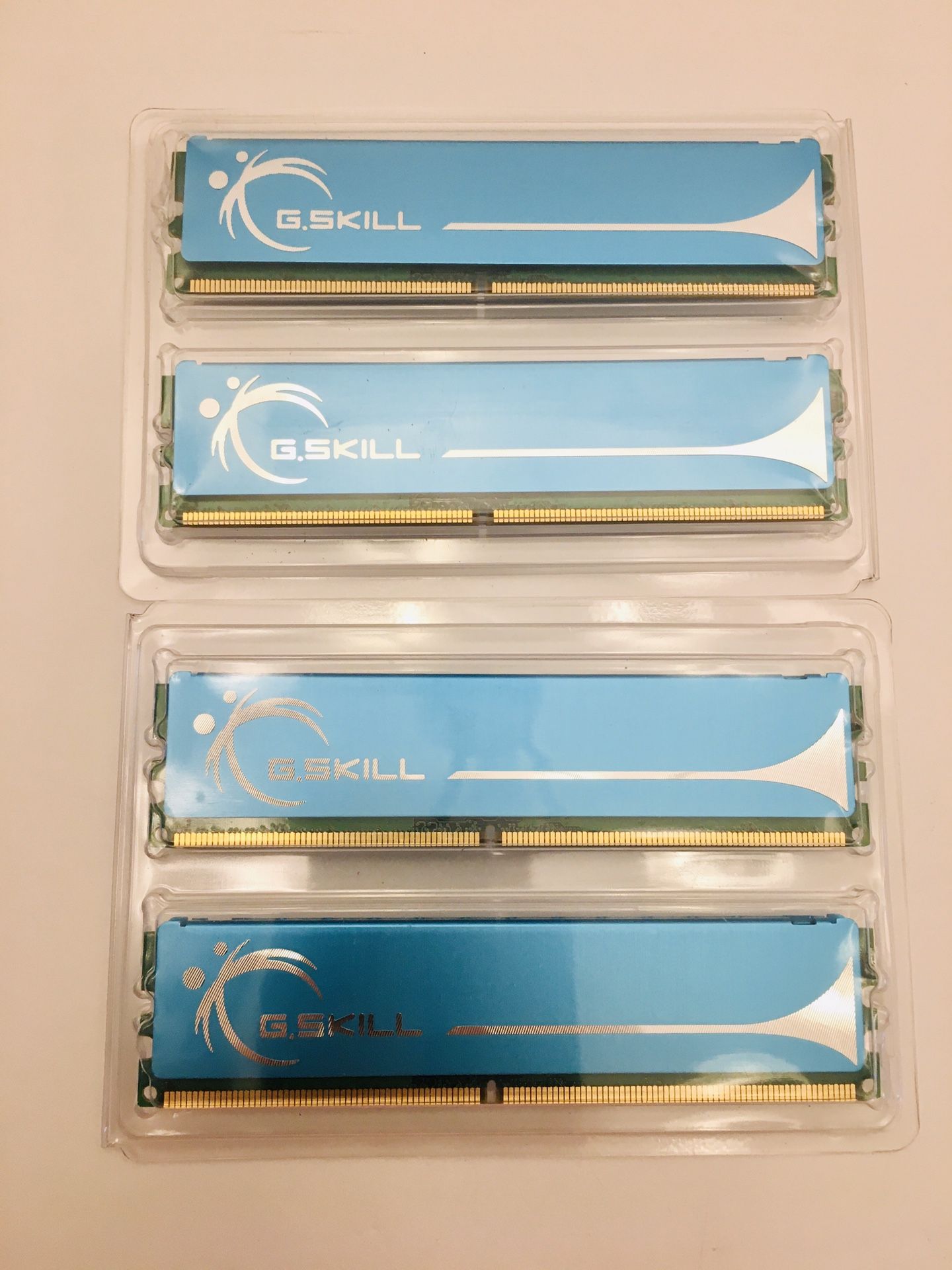 G.SKILL 4GB (4x 1GB) Computer Desktop Ram Memory Drives Laptop Accessories