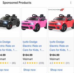Dodge Ride On Electric Car