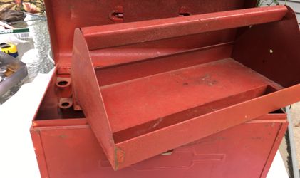 Vintage tool box