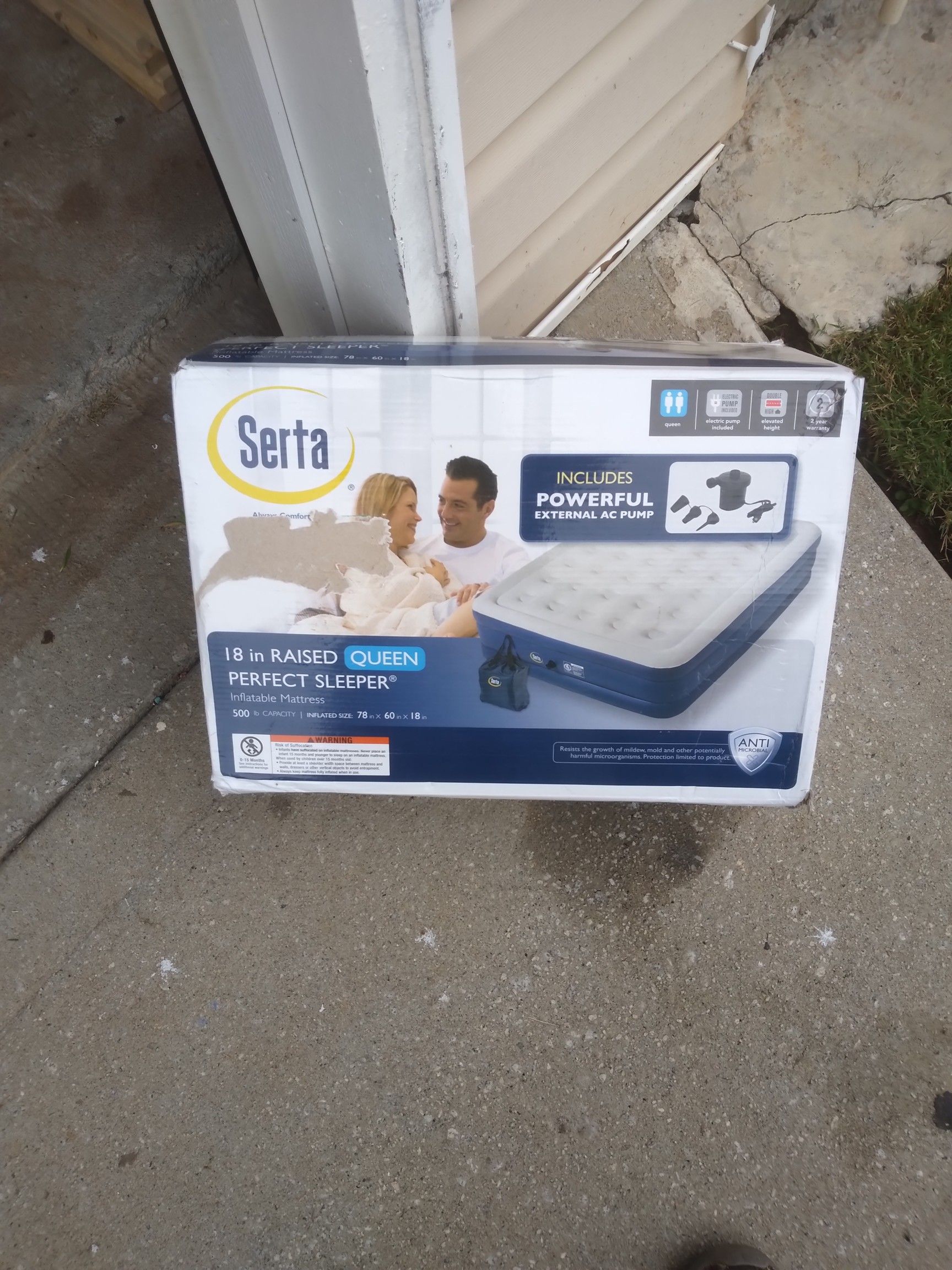 Serta blowup bed