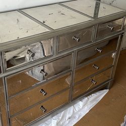 Silver mirrored Hayworth pier 1 imports dresser