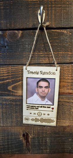 Custom Music Spotify Plaque