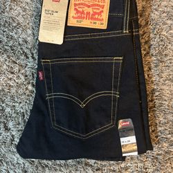 levi’s 512 slim taper brand new