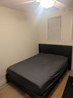 Queen Sized Upholstered bed