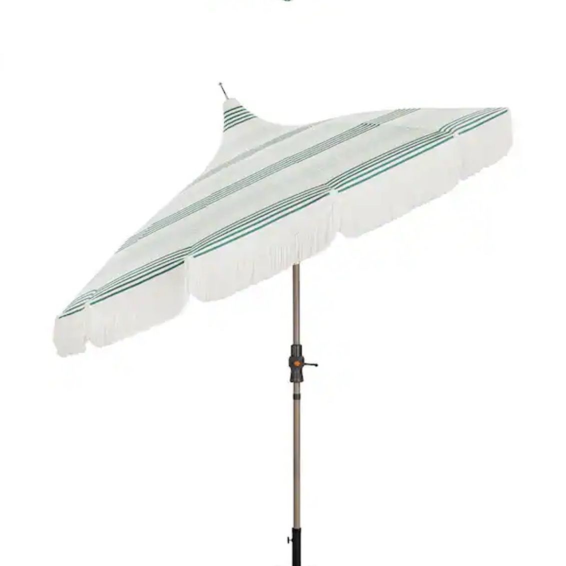 hampton bay 9 foot patio umbrella ABCCANOPY 9FT Scalloped Table Market Umbrella, Blue It is equipped with auto tilt function to position the umbrella at your desired angle and the crank makes it easy to close when not in use. Hampton Bay 9 ft. Aluminum