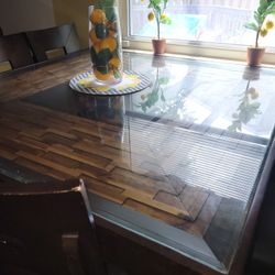 Stylish Solid Wood Dining Set