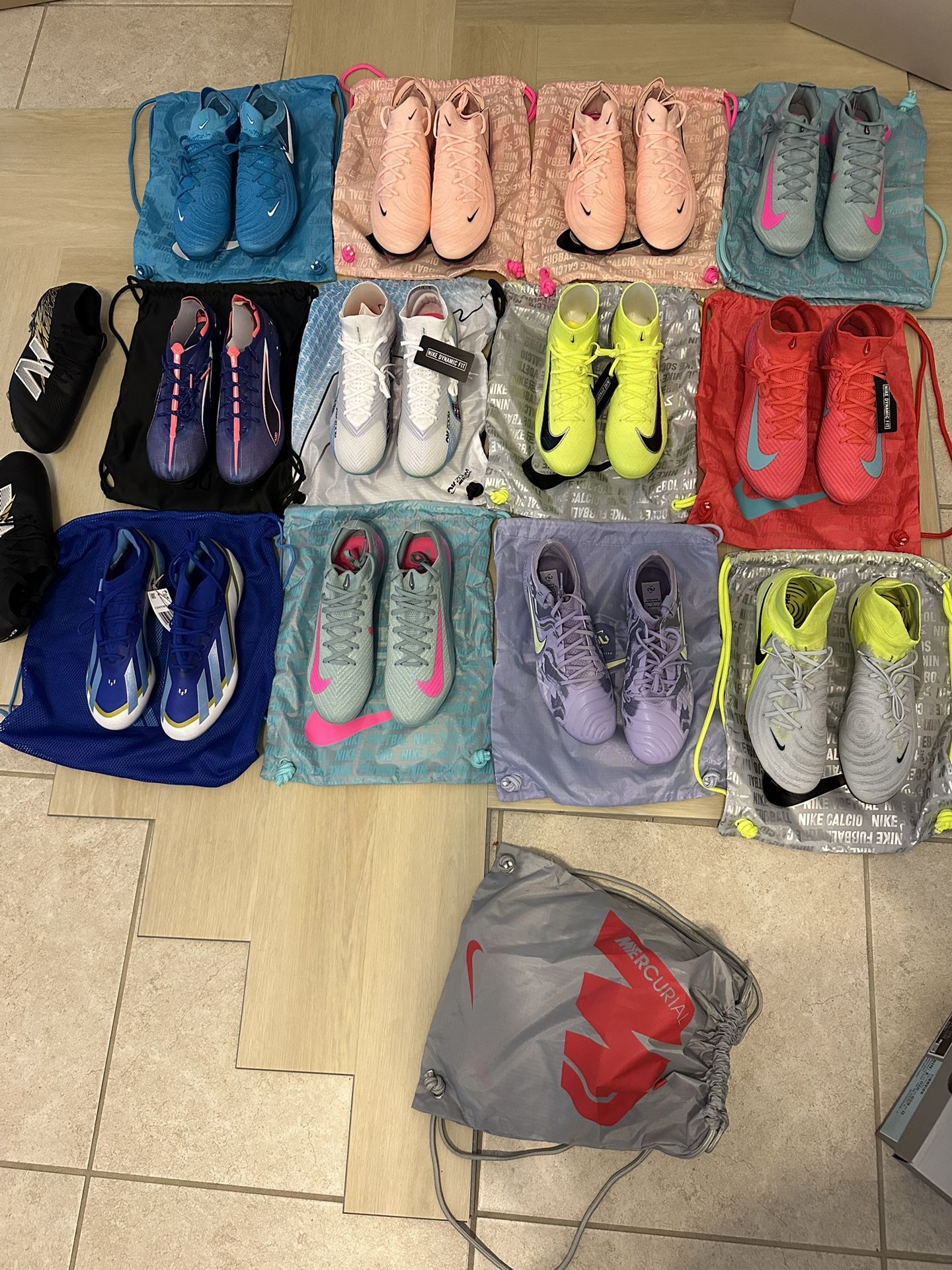 Nike And Adidas Soccer Cleats Elite Top Model