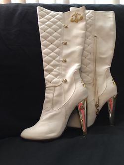 Saints off white boots