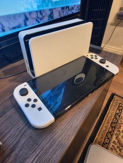 Nintendo Switch OLED White with Dock