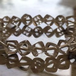 Crystal clear natural crystal bracelet