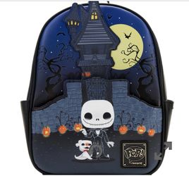 NIGHTMARE BEFORE CHRISTMAS LOUNGEFLY BACKPACK
