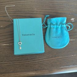 Tiffany & Co. Heart Key Necklace 
