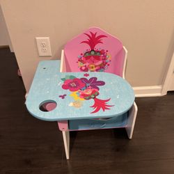 Trolls Kids Chair Desk