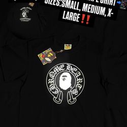 CHROME HEARTS X BAPE SHIRT📲