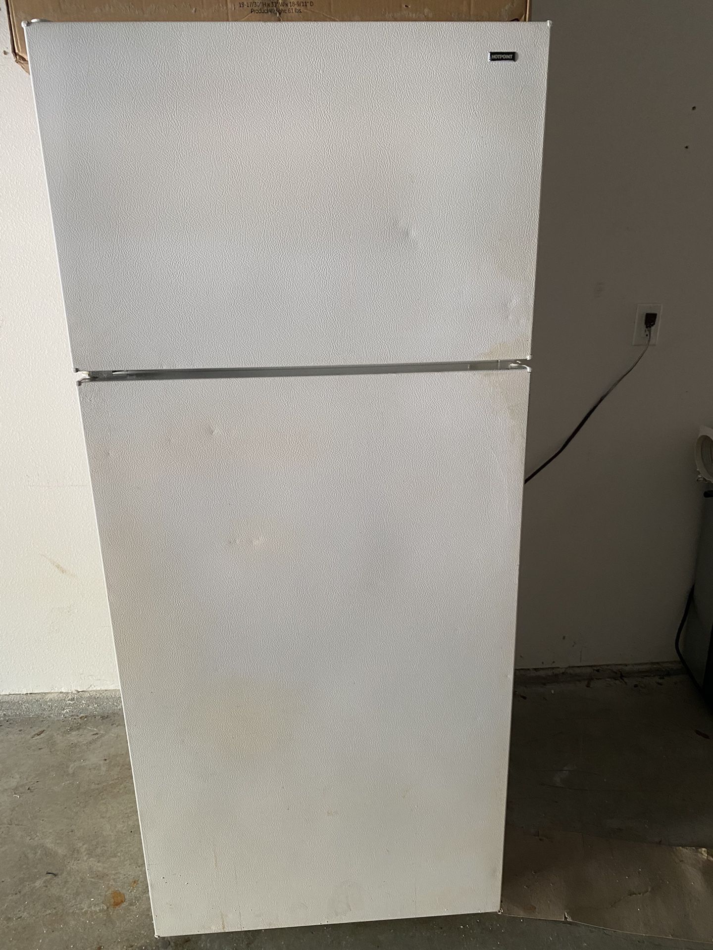 Garage refrigerator still in good condition