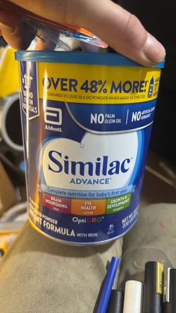 Similac advanced/blue cap