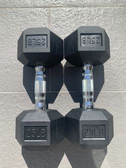 25lbs dumbell set weight
