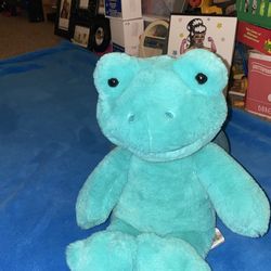 Teal Build a Bear frog