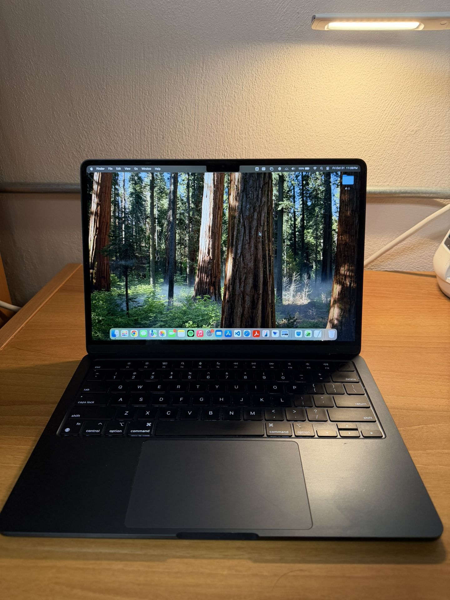 2022 MacBook Air M2 – 13” Midnight Blue, Excellent Condition + 70W Charger