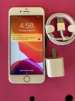 Factory unlocked apple iphone 8, store warranty