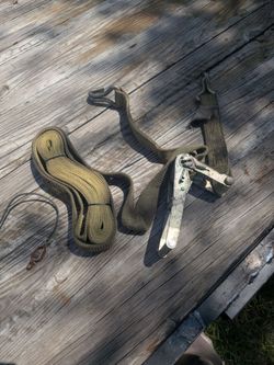 Ratchet Tie-Down Straps with Hooks