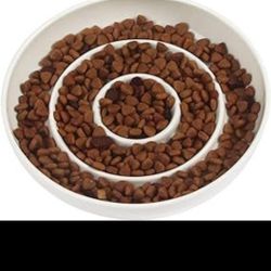 New In Box, Slow Feed Plate For Cats.