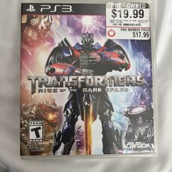 Transformers PS3
