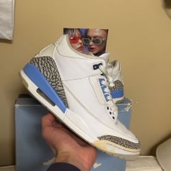 Jordan 3 Unc Size 10.5 