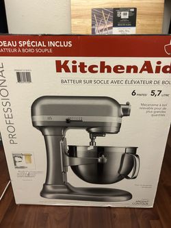Kitchen Aid Bowl-Lift Stand Mixer 6quarts/5.7 Liters
